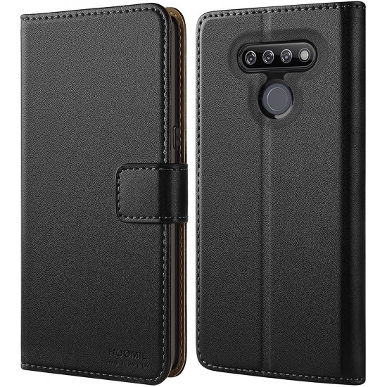 HOOMIL Wallet Case for LG K51 Premium PU Leather Flip Cover